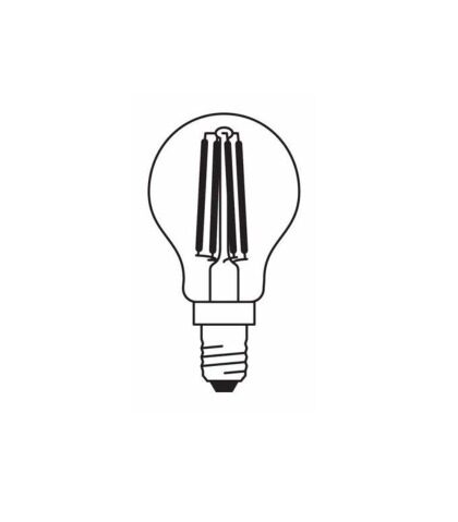 Bulb NON-DIM LED E14 4W 2700K 470lm CRI80 FIL