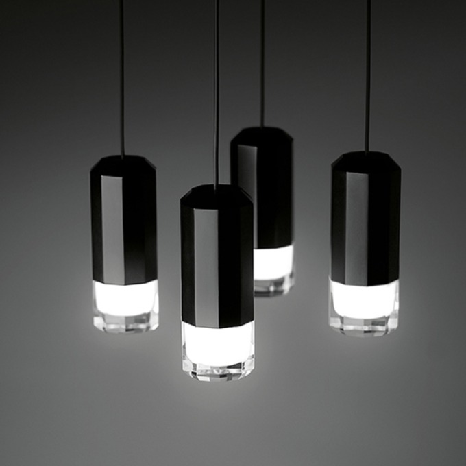 Lamp Vibia - Wireflow Square  Pendant  - 6