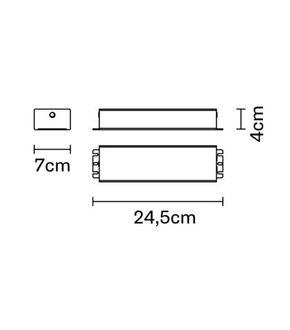 24V 240W maitinimo šaltinis šviestuvui Metro F49 dimeriuojamas 1-10V