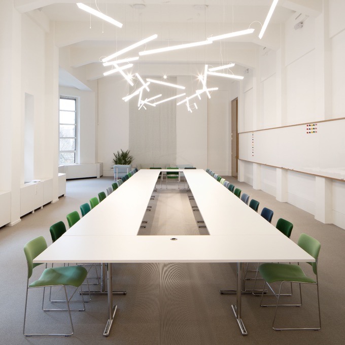 Lamp Vibia - Halo Lineal 2343 Pendant  - 3