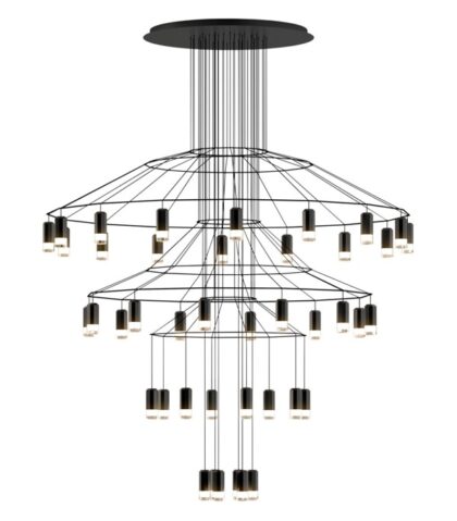 Lamp Vibia - Wireflow Chandelier 0377