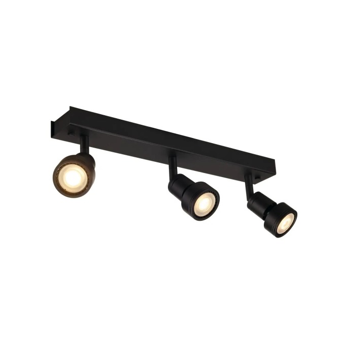 Exposure lamp SLV - PURI 3 black Прикрепляемые к потолку  - 1