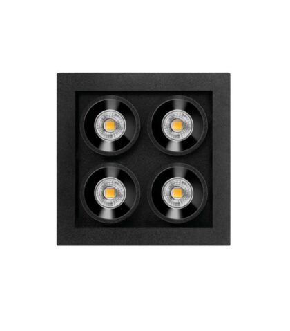 Lamp Arkoslight - Black Foster Micro Recessed 2x2