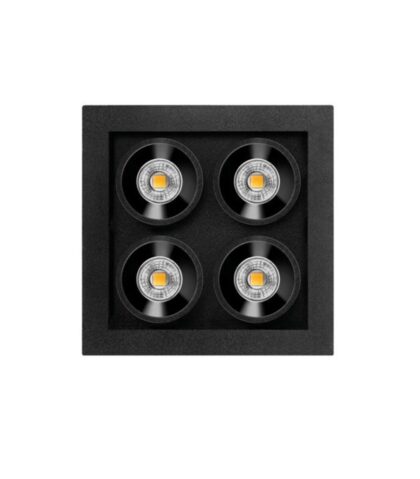 Šviestuvas Arkoslight – Black Foster Micro Recessed 2×2