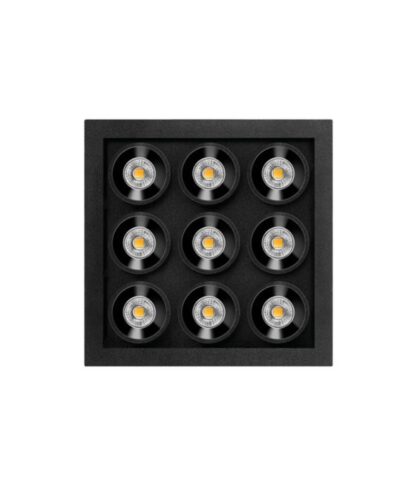 Šviestuvas Arkoslight – Black Foster Micro Recessed 3×3