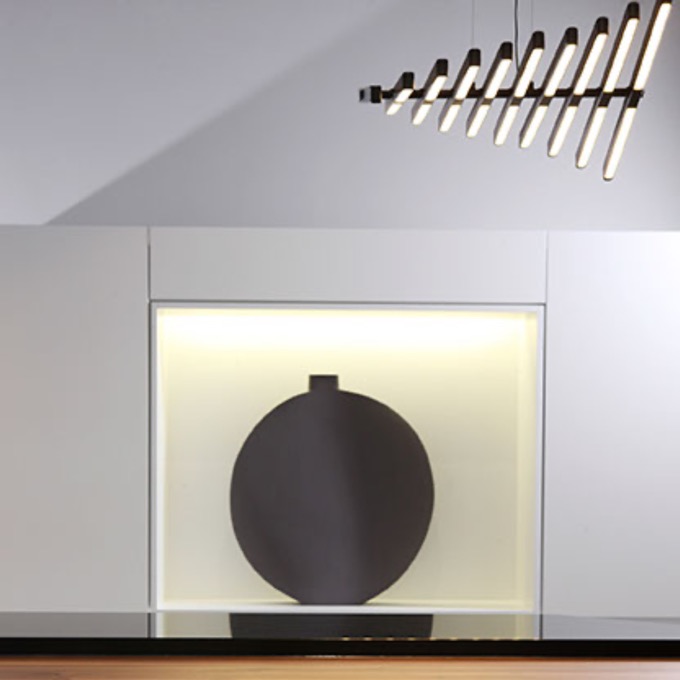 Lamp Vibia - Rhythm Horizontal 2120 Подвесные  - 2