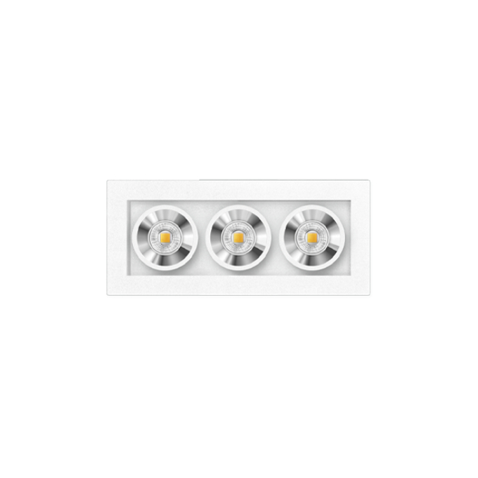 Šviestuvas Arkoslight – Black Foster Micro Recessed 3 Įleidžiamas šviestuvas  - 2