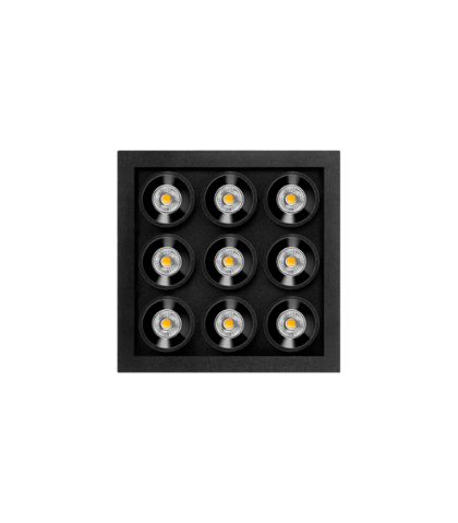 Lamp Arkoslight - Black Foster Micro Recessed 3x3