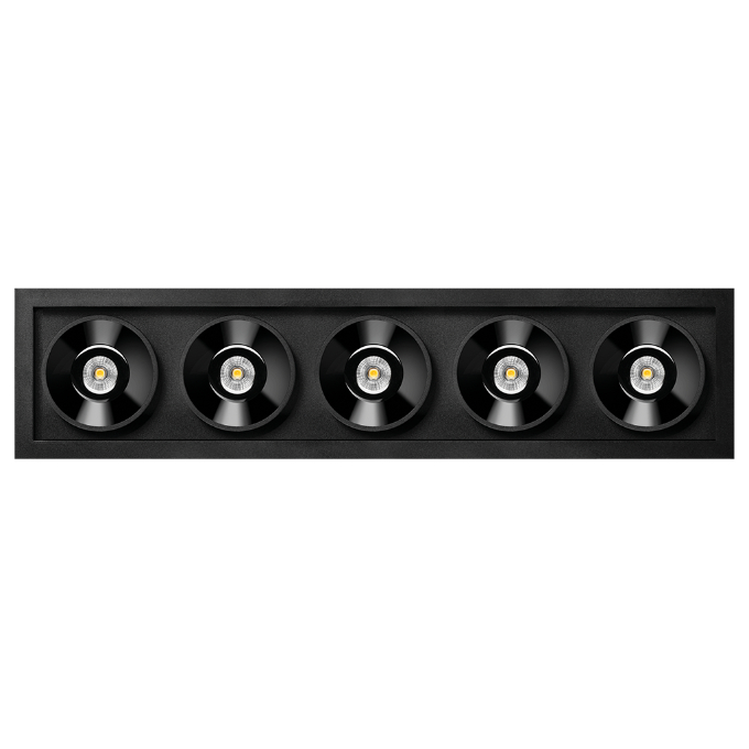 Šviestuvas Arkoslight – Black Foster Recessed 5 Įleidžiamas šviestuvas  - 1