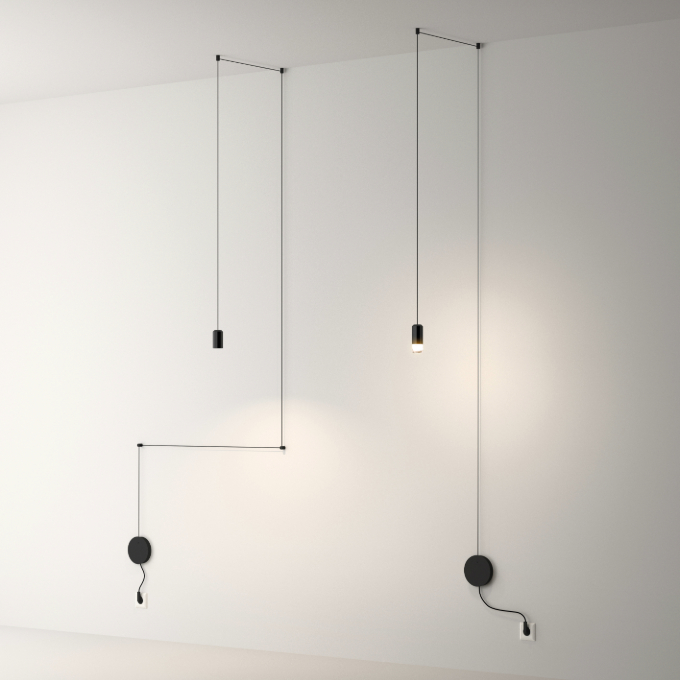 Lamp Vibia - Wireflow Free 0347/0348 Pendant  - 1