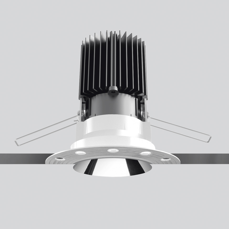 Lamp Artemide - Everything 80 round trimless fixed Залепляемые  - 1