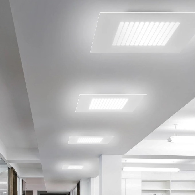 Lamp Linea Light - Dublight SQ Ceiling  - 1