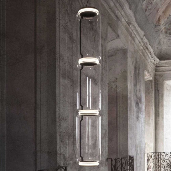 Šviestuvas Flos – Noctambule Suspension 3 High Cylinder Pakabinamas šviestuvas  - 2