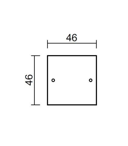 VIP Mini LED End Cap white – PX0922425