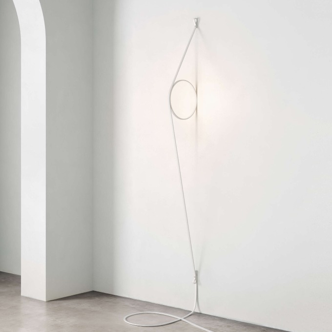 Lamp - Flos - Wirering White Pendant  - 2