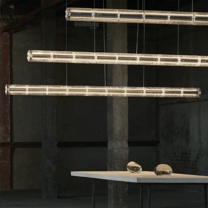 Lamp Flos - Luce Orizzontale Подвесные  - 1