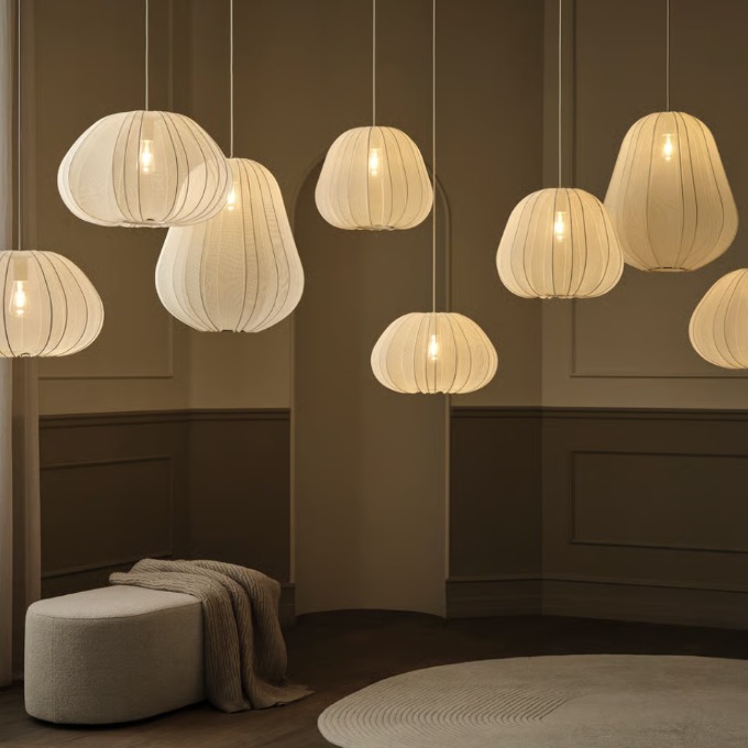 In stock - Lamp Bolia - Balloon Large Ivory Pendant  - 2