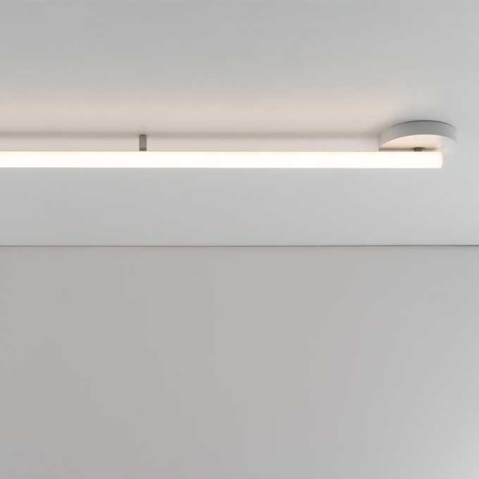 Lamp Artemide - Alphabet of light linear Ceiling  - 2