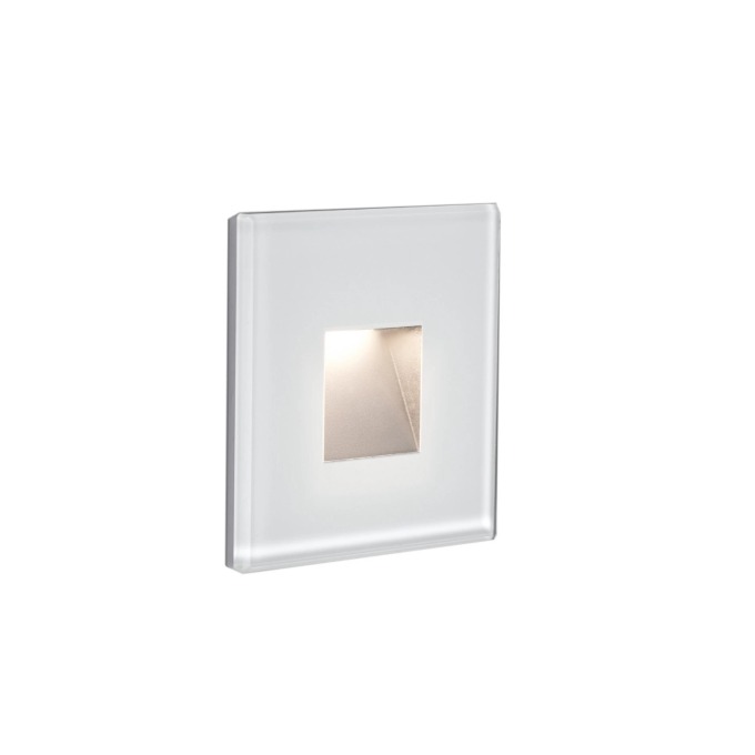 Lamp Faro - DART SQ White Recessed Wall  - 1