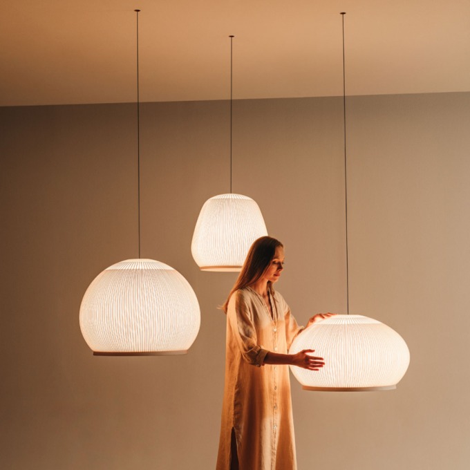 Lamp Vibia - Knit Pendant  - 3