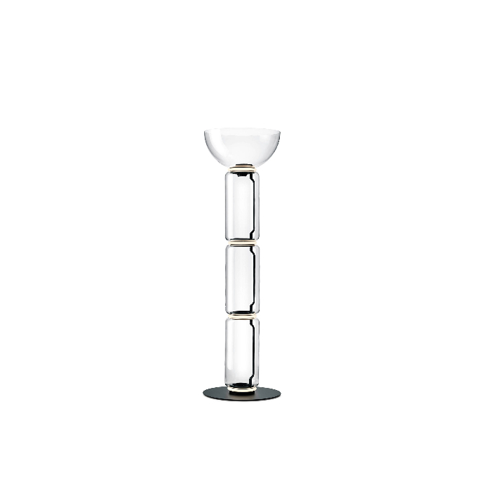 Lamp Flos - Noctambule Floor 3 High Cylinder Bowl Big Base Напольные  - 2