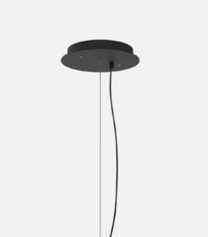 Juodas lubinis tvirtinimas 50 W Casambi