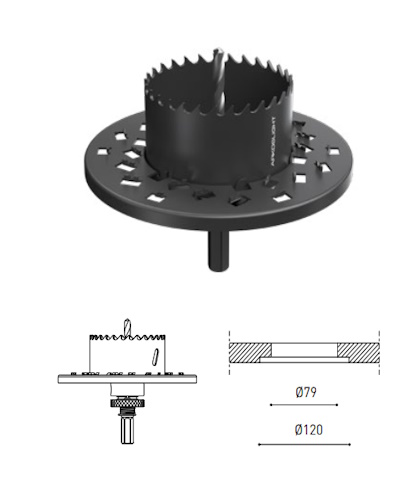 Arkoslight – Trimless Tool – D79 X D120 MM A478-00-05