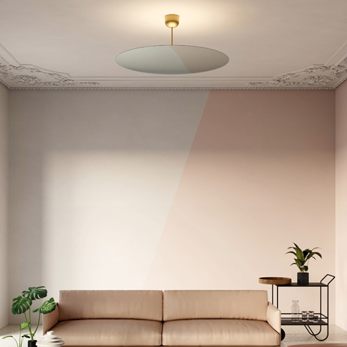 Lamp Luceplan - Millimetro 50 Прикрепляемые к потолку  - 1