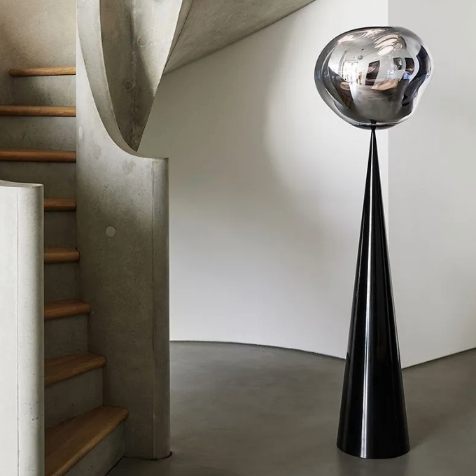 Lamp Tom Dixon - MELT CONE FLAT Floor  - 1