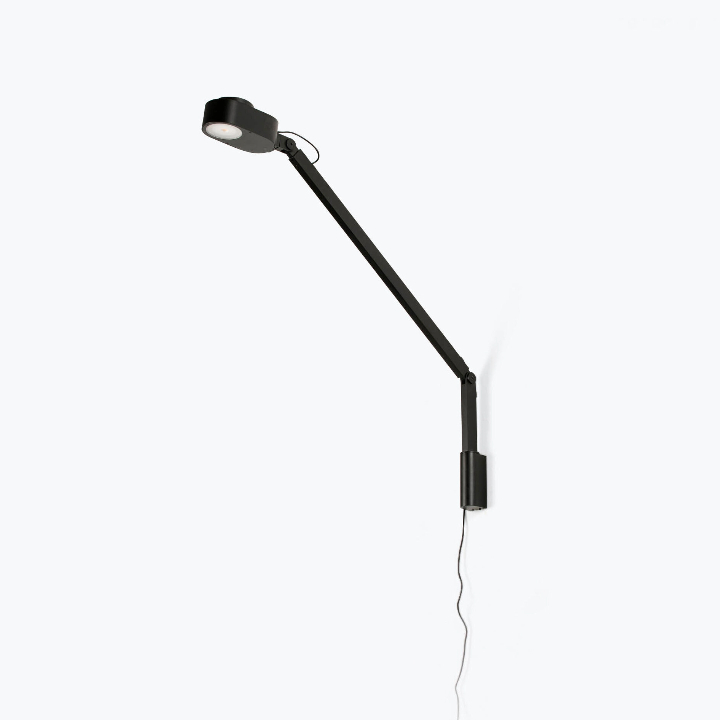Lamp Faro - INVITING Black wall lamp arm Настенные  - 1