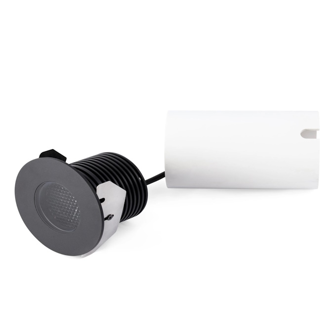 Lamp Faro - GRUND 92 Black inox recessed lamp 13W Встраиваемые уличные светильники    - 2