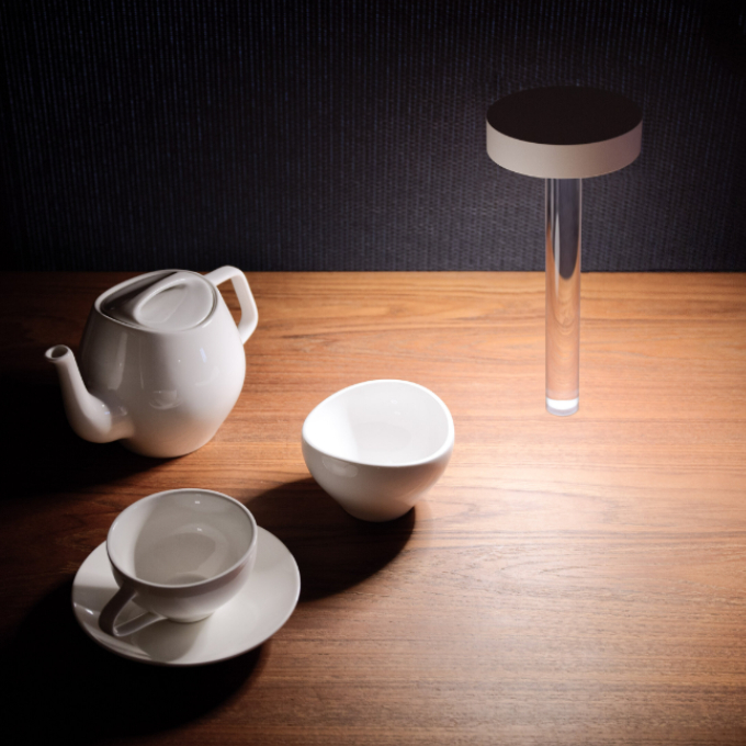 Lamp Davide Groppi - TeTaTeT Flute Table  - 3