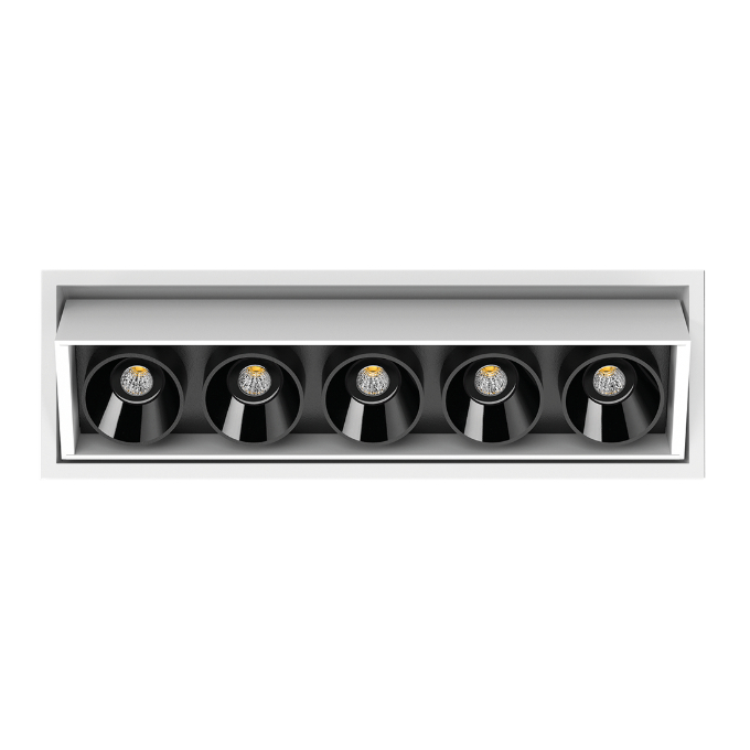 Lamp Arkoslight - Black Foster Tilt 5 Recessed  - 2