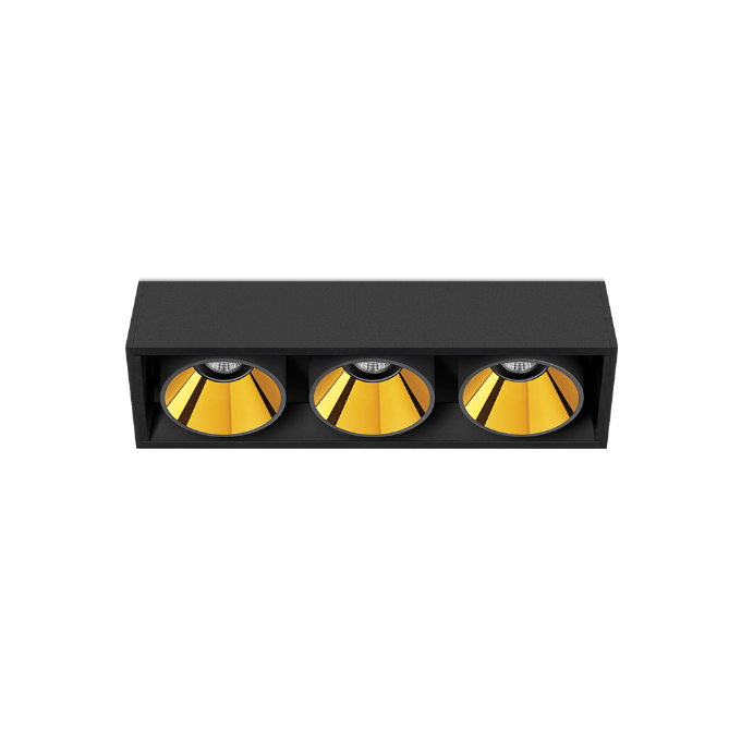 Lamp Arkoslight - Black Foster Surface Remote 3  Прикрепляемые к потолку  - 2
