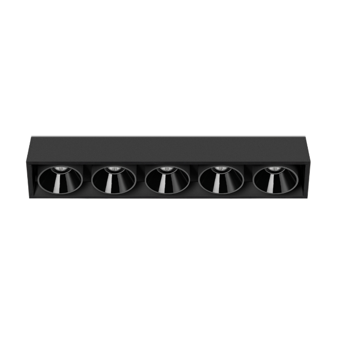 Šviestuvas Arkoslight – Black Foster Surface Remote 5 Lubinis šviestuvas  - 1
