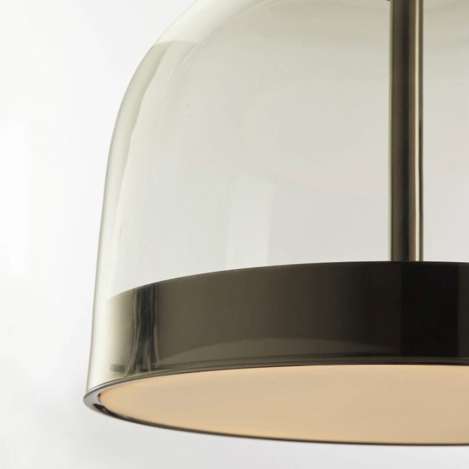 Exposure lamp Fontana Arte - Equatore glossy black Подвесные  - 3