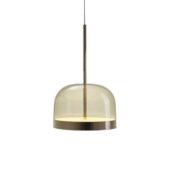 Exposure lamp Fontana Arte - Equatore glossy black Подвесные  - 1