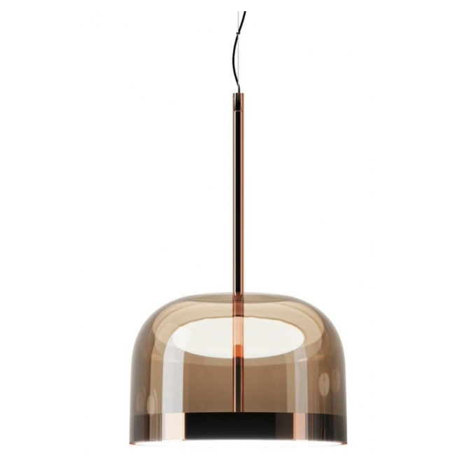 Exposure lamp Fontana Arte - Equatore copper Pendant  - 1