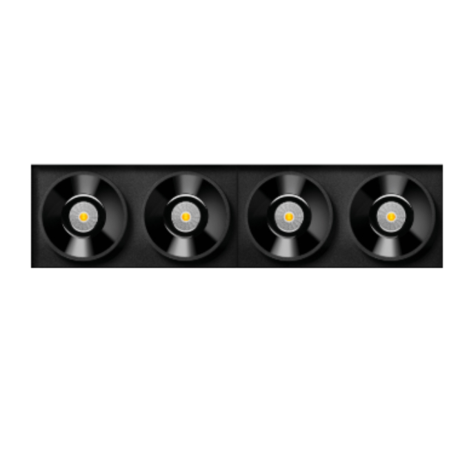 Lamp Arkoslight - Black Foster S Trimless 4 Залепляемые  - 1