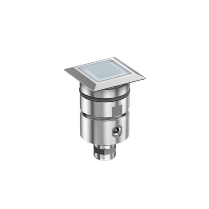 Lamp Platek - NANO Stainless Steel Square Square Outdoor recessed  - 1