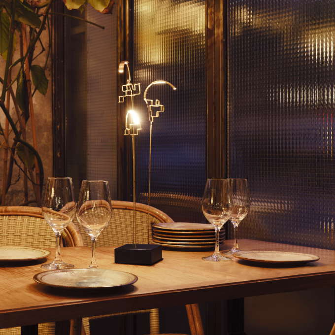 Lamp DCW editions - Boucle Table  - 2