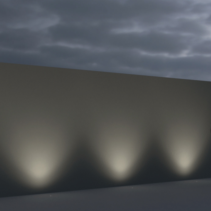 Lamp Platek - NANO Stainless Steel Square Square Outdoor recessed  - 2