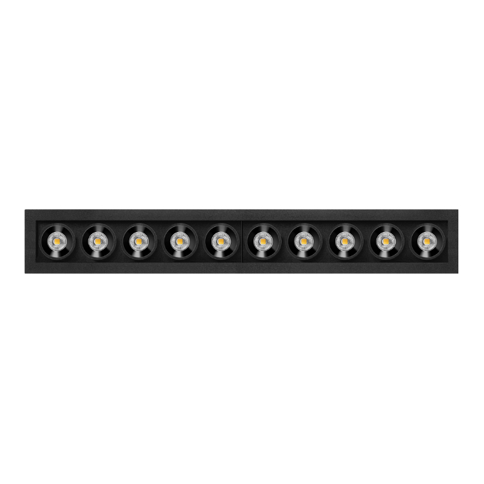 Lamp Arkoslight - Black Foster Micro Recessed 10 Впускаемые  - 1