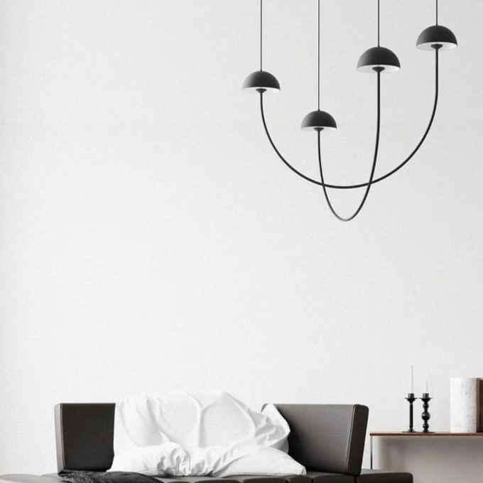 Lamp Luxcambra - Champignon c Pendant  - 4
