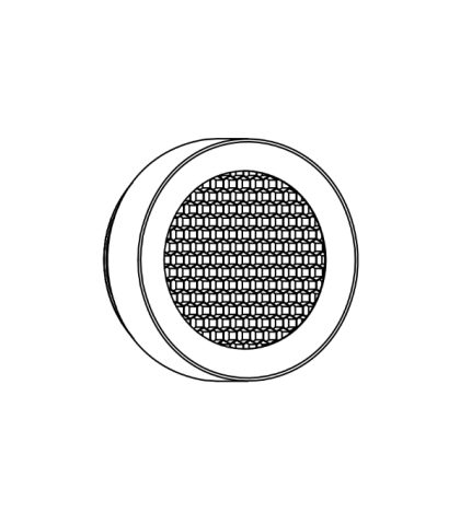 Anti-glare Honeycomb Louver white