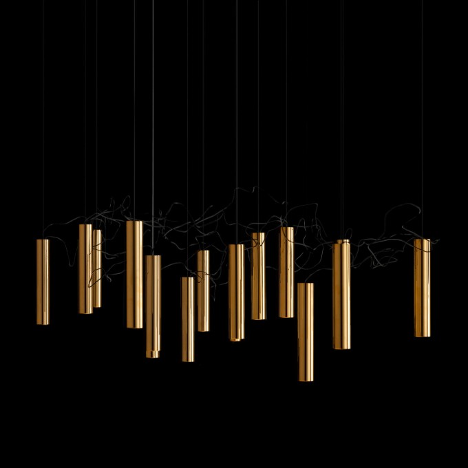 Lamp Davide Groppi - SIMBIOSI Pendant  - 5