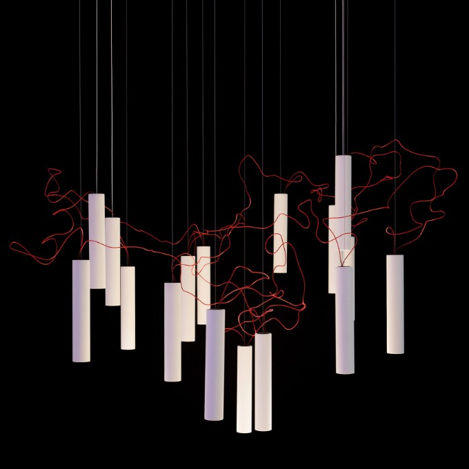 Lamp Davide Groppi - SIMBIOSI Pendant  - 6