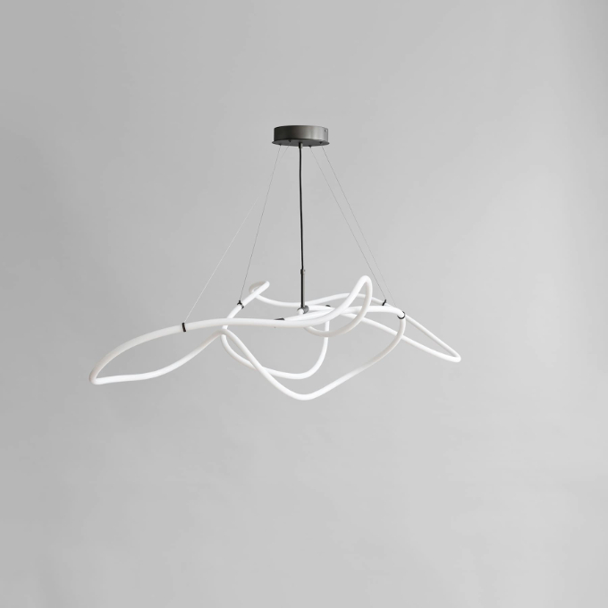 Lamp 101 Copenhagen - Ghost Chandelier Big Neon Подвесные  - 1