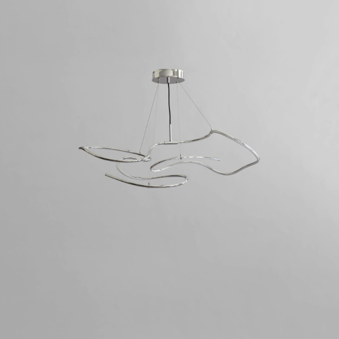 Lamp 101 Copenhagen - Ghost Chandelier Mini Chrome Подвесные  - 1