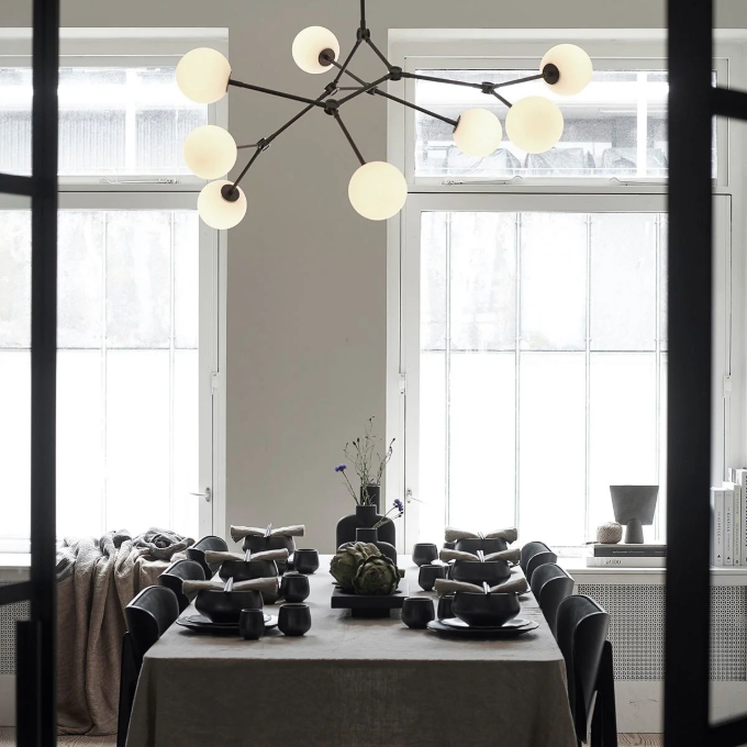 Lamp 101 Copenhagen - Drop Chandelier Bulp Подвесные  - 5